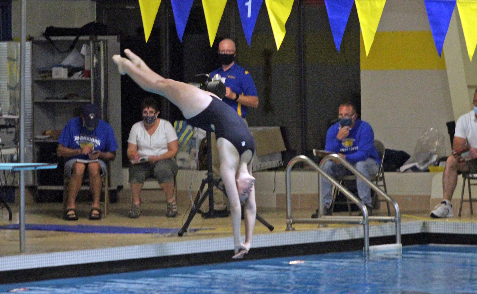 Rice Lake girls swim and dive vs. Hudson 10-6-20